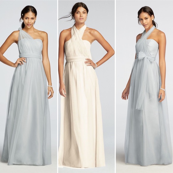 David’s Bridal Tulle Style-Your-Way 6 Tie Versa - Picture 3 of 8